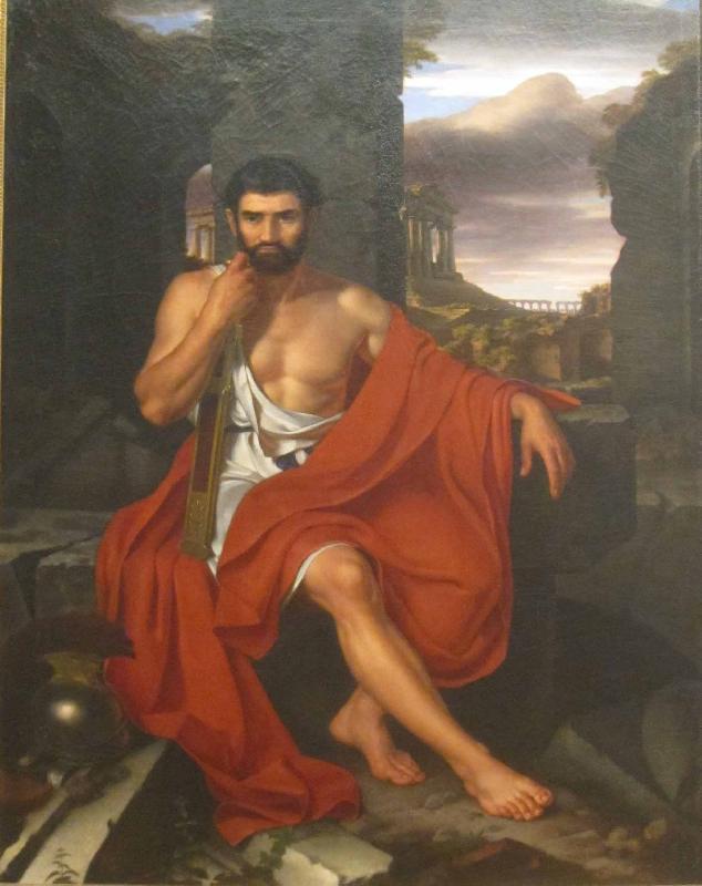 John Vanderlyn Caius Marius Amid the Ruins of Carthage oil painting image